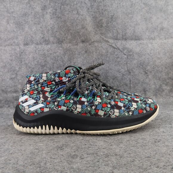 Adidas Shoes Mens 7.5 Sneakers Basketball Dame 4 Camp Athletic Active Mid Print main image 14